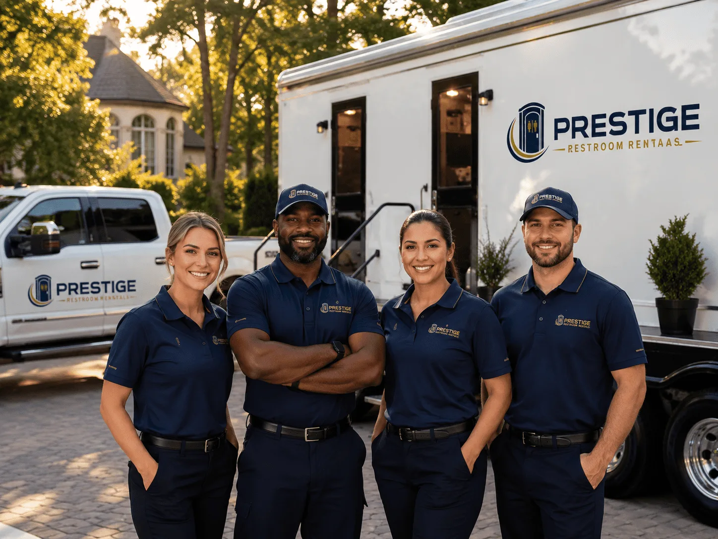 Trusted Luxury Portable Restrooms company in Lyons, TX